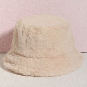 Women Fluffy Bucket Hat